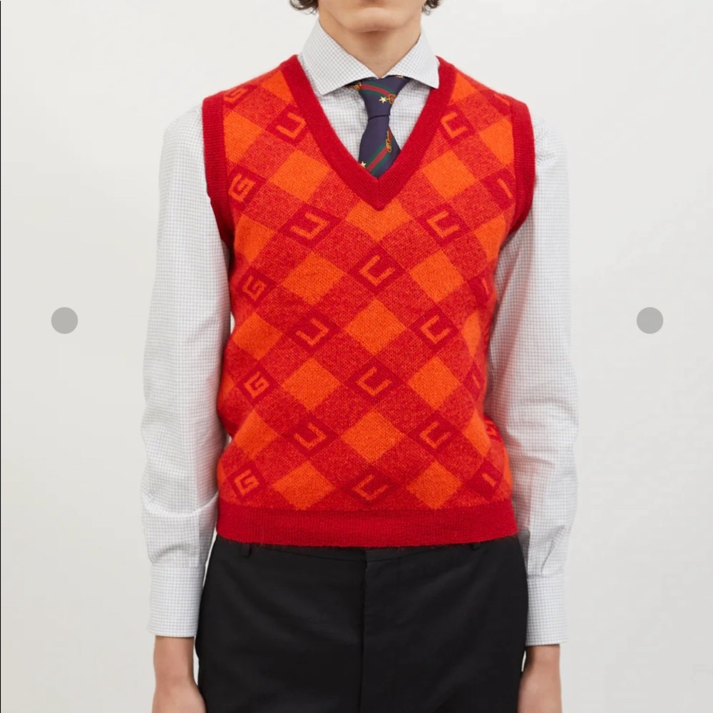 GUCCI Mohair Vest size S